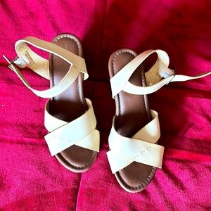 Women's white Strappy Sandals